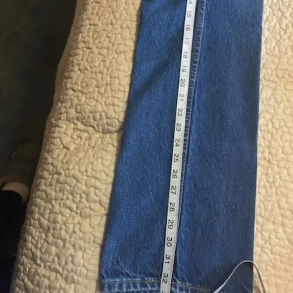 Levi's  517 Vintage (1994) Slim Fit distressed jeans, size 36/34 - Picture 9 of 10